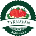 Tyrnävän mansikka logo